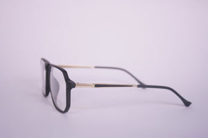 Wolfflow Full Rim Square Frame Glasses with Lens