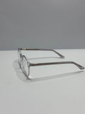 Round Translucent Grey T2001 Frame with Lens