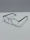 Round Translucent Grey T2001 Frame with Lens