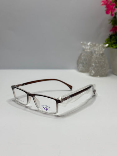 Wide Men's Titanium Frame Glasses