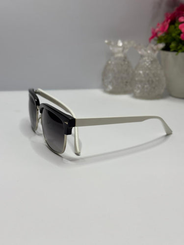 Black Square Clubmaster Sunglasses